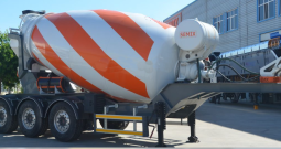 New SEMIX 12 m³ Semi-Trailer Concrete Mixer concrete mixer semi-trailer