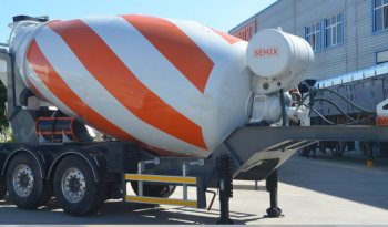 New SEMIX 12 m³ Semi-Trailer Concrete Mixer concrete mixer semi-trailer